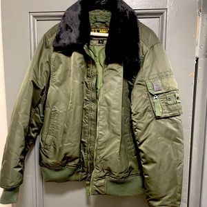 Army green bomber